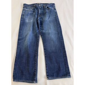Lucky Brand Jeans Mens 36x29‎ Blue 361 Vintage Straight Workwear Medium Denim
